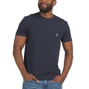 NAUTICA Navy Sea Short Sleeve 955 Crew Neck Tee
